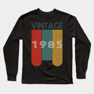 Vintage Since 1985 Long Sleeve T-Shirt